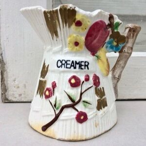 VINTAGE Creamer Pitcher / Toothpick Holder / Bud Vase / Cottagecore / Coquette